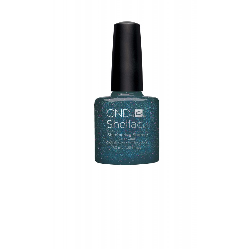 Shellac nail polish - SHIMMERING SHORES CND - 1