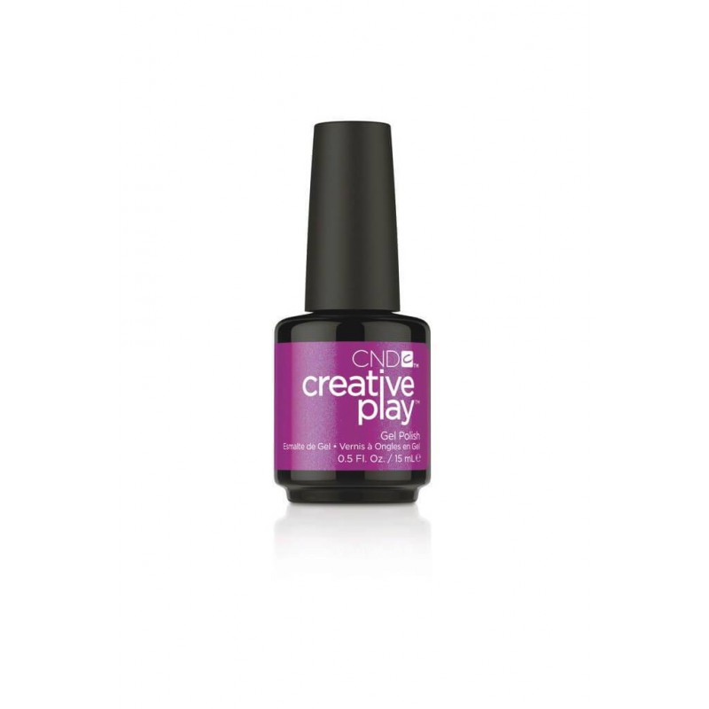 CREATIVE PLAY GEL POLISH - THE FUSCHIA IS OURS CND - 1