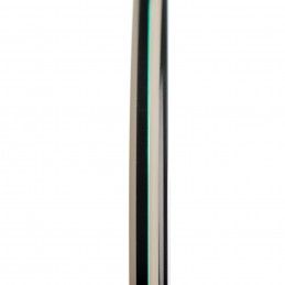 Large size round shape titanium earrings in Ivory and black, 2pcs. Kosmart - 2