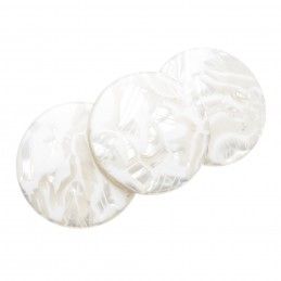 Medium size special ornament hair barrette in White pearl Kosmart - 2
