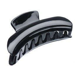 Large size regular shape hair jaw clip in Black Kosmart - 1