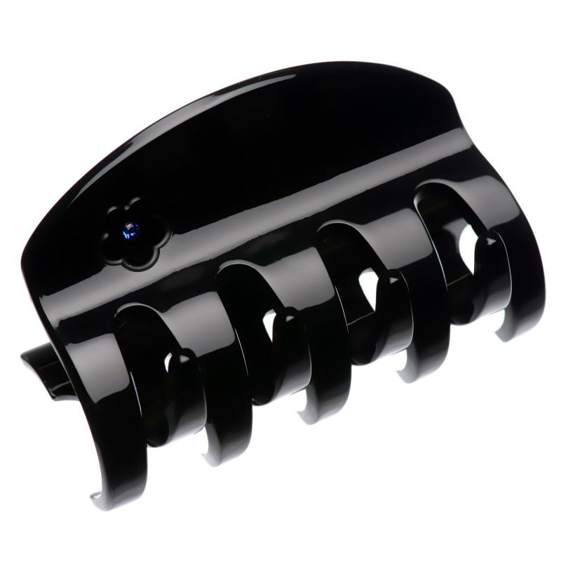 Large size regular shape hair jaw clip in Black Kosmart - 1