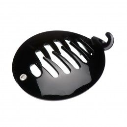 Medium size fish shape hair banana clip in Black Kosmart - 2