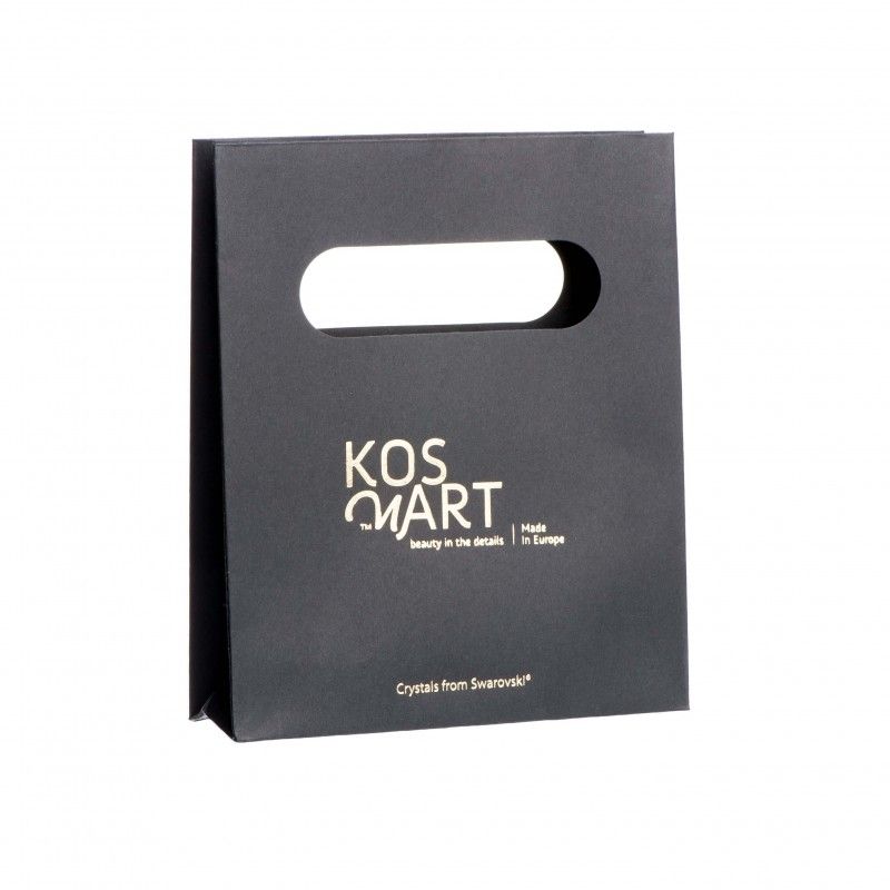Small size rectangular shape Gift bag in Black Kosmart - 1