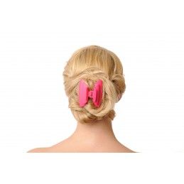 Medium size regular shape Hair claw clip in Pink Kosmart - 3
