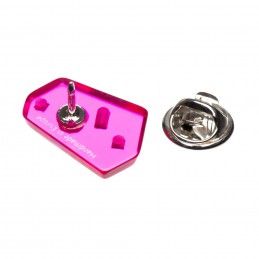 Small size special shape brooch in Pink Kosmart - 4