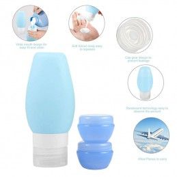 White reusable silicone container for cosmetic Comwell.pro - 2