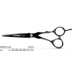 Kiepe cutting scissors MONSTER Black Titanium, Size: 5.5”, Reguliar Kiepe - 1