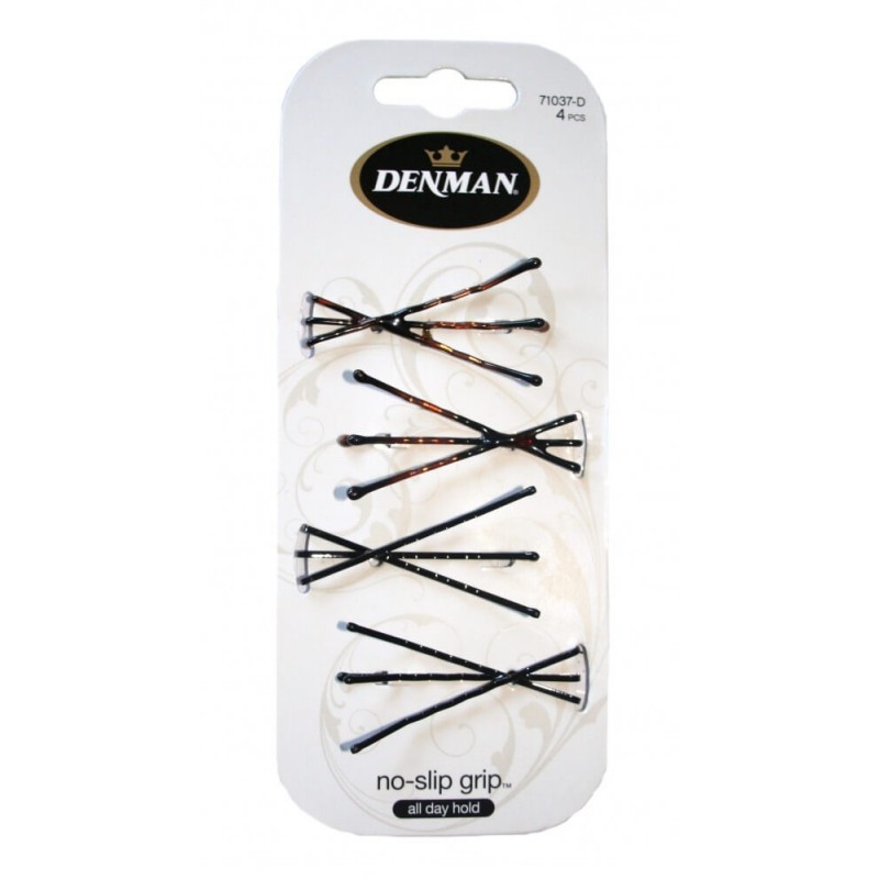 4pk 5cm Criss Cross Bobby Pins DENMAN - 1