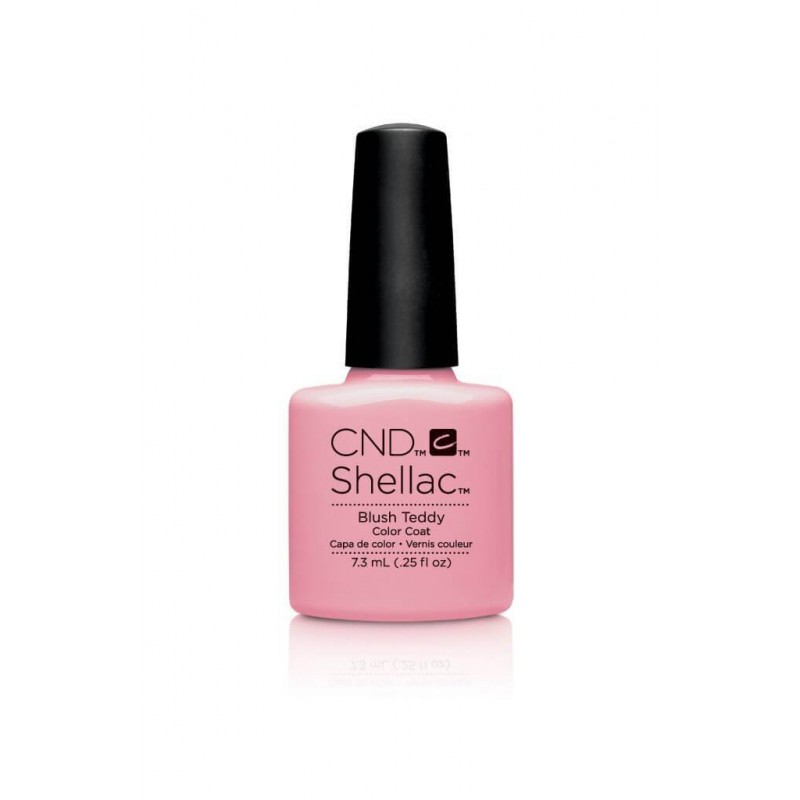 Shellac nail polish - BLUSH TEDDY CND - 1