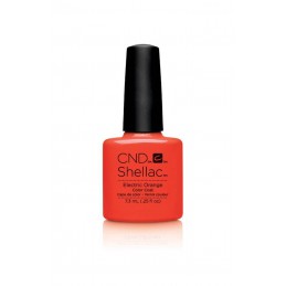 Shellac nail polish - ELECTRIC ORANGE CND - 1
