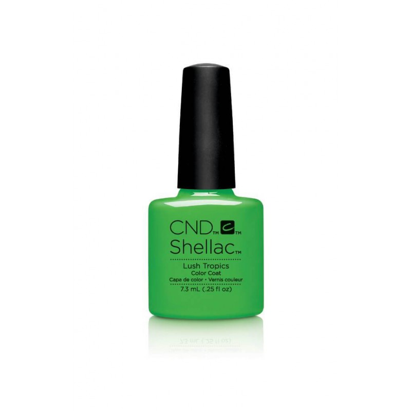 Shellac nail polish - LUSH TROPICS CND - 1